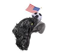 Novelty Usa Eagle Soccer Hat Polyester Patriotic Headwear