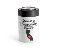 Novelty Vacations Location Lover Travel Tourism Enthusiast Hilarious Hometown States Province Patriotic Can Holder 12oz