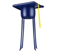 Novelty Vehicle Decor, Portable Graduation Hat, Car Roof Accessory with Easy Inflate, Stylish PVC Decoration Set, Graduation Hat with Modern Style, Outdoor Auto Kit for Pickup & ATV