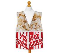 Novelty Waistcoat Fun Fancy Dress Informal Wacky Festival Stag Party Popcorn (Large)