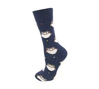 NOVELTY WOMEN LADIES FUNKY FUN DESIGN ANKLE SOCKS (Owl)