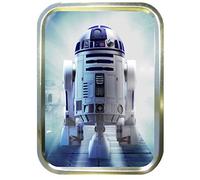 Noveltyshack R2-D2 STAR WARS 2oz GOLD TOBACCO TIN,GIFT BOX