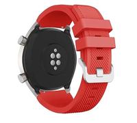NoveltyThunder 20mm Watch Strap Compatible with Garmin Vivoactive 6/5/3/3T/Vivoactive 3 Trainer/Vivoactive 3 Music Strap Soft Replacement Silicone Strap Band (Red)