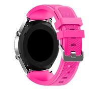 NoveltyThunder 22mm Watch Strap Compatible with Suunto Vertical 2/9 Peak Pro /9 Peak /5 Peak/Race 2 /Race S/Race Strap Soft Replacement Silicone Strap Band For Suunto Vertical/Ocean/Run (Hot Pink)