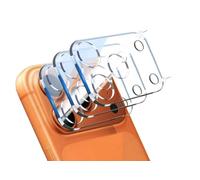 NoveltyThunder 3 Pack Camera Lens Protector for iPhone 17 Pro, 9H Tempered Glass, HD Clear, Anti-Scratch, Strong Adhesion, Case Friendly, Easy Installation (iPhone 17 Pro)