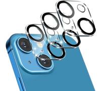 NoveltyThunder Camera Lens Protector [3 Pack] Compatible For iPhone 13 6.1 Inch and iPhone 13 Mini 5.4 Inch HD Camera Lens Screen Protector 9H Tempered Glass Protector