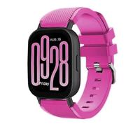 NoveltyThunder Compatible for Xiaomi Redmi Watch 3 Active/Redmi Watch 3 Lite Strap Soft Replacement Silicone Women Men Strap Sports Band Fitness Bracelet (Hot Pink)