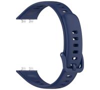 NoveltyThunder Compatible with Huawei Band 11/11 Pro, Huawei Band 11 NFC / 11 Pro NFC Soft Silicone Replacement Wristband Breathable Sport Watch Band Sports Running Gym Jogging (Navy)