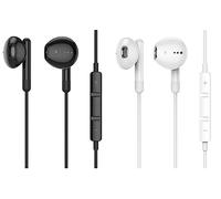 NoveltyThunder Compatible with iPhone 17/17 Pro / 17 Pro Max/iPhone Air / 16e / 16/16 Pro / 16 Plus / 16 Pro Max, Wired Headphones, In-Ear Earbuds with USB Type C Interface (Black)