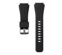 NoveltyThunder Compatible with OnePlus Watch 3/2 / 2R / 1 Soft Replacement Silicone Strap Sports Band (Black)
