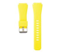 NoveltyThunder Compatible with OnePlus Watch 3/2 / 2R / 1 Soft Replacement Silicone Strap Sports Band (Yellow)