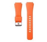NoveltyThunder Compatible with Radley London Series 32/46/56 Soft Replacement Silicone Strap Sports Band (Orange)
