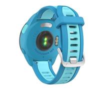 NoveltyThunder Compatible with Radley London Series 5/6/7/11/19/20/32/46/56 Soft Replacement Silicone Strap Sports Band (Aurora Blue)