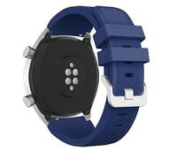 NoveltyThunder Silicone Strap Compatible Haylou Solar LS05/Haylou LS02 Pro/Solar Lite/Pro/Neo/Ultra/Watch 2 Pro Sports Watch Band Soft Replacement Silicone Strap Gym 22MM (Navy)