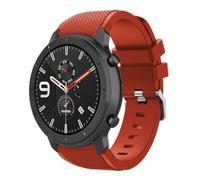 NoveltyThunder Watch Strap For Amazfit GTS 2 Mini/GTS 4 / GTS 4 Mini/GTS 3/GTS 2/GTS 2e, 20mm Bracelet Replacement Band For Amazfit Active 2 /Bip 3 Pro/Bip 3/Bip U Pro/Bip Lite/Bip S/Bip U (Red)