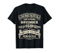 November 1948 77th Birthday 77 Year Old Bday Gifts for Men T-Shirt
