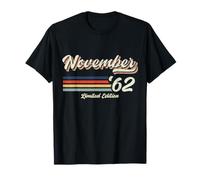 November 1962 Limited Edition 63rd Birthday 63 Year Old T-Shirt