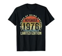 November 1976 49th Birthday Gifts for Men Women 49 Year Old T-Shirt