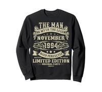 November 1994 31st Birthday Gifts For Men 31 Year Old Bday Sweatshirt
