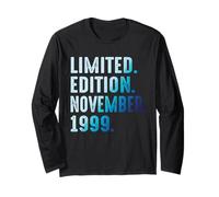 November 1999 Year 1999 Retro 1999 Vintage Limited Edition Long Sleeve T-Shirt
