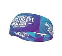 November Diabetes Awareness Month Headbands Sports Sweatband Athletic Exercise Bands Turban Hair Head For Men Women Yoga Fitness