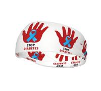 November Diabetes Awareness Month Headbands Sports Sweatband Athletic Exercise Bands Turban Hair Head For Men Women Yoga Fitness