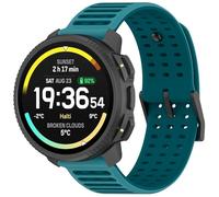 NovemFoal Compatible with Suunto Vertical 2/Race 2 Straps, Silicone Watch Band Breathable Replacement Strap for SUUNTO 9 Peak Pro/9 Peak/5 Peak/Race/Race S/Vertical/Ocean (Teal)