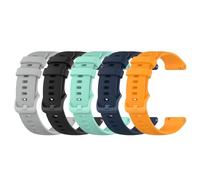 NovemFoal Replacement Band for RADLEY Series 21 Strap, Soft Breathable Durable Watch Straps Intended for RYS21-2148/RYS21-4018/RYS21-2150/RYS21-4016/RY2884, 5-Pack Silicone Sport Watch Wristband (5B)