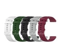 NovemFoal Replacement Band for RADLEY Series 21 Strap, Soft Breathable Durable Watch Straps Intended for RYS21-2148/RYS21-4018/RYS21-2150/RYS21-4016/RY2884, 5-Pack Silicone Sport Watch Wristband (5C)