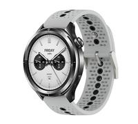 NovemFoal Replacement Band for Xiaomi Watch S4/Redmi Watch 5 Active/Lite Straps, Soft Silicone Breathable Air Hole Sport Strap for Xiaomi S3/S2/S1 Active/S1 Pro/S1/Watch2 Pro/Watch2 (Gray)