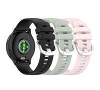 NovemFoal Replacement Silicone Band Compatible with Garmin Venu 4 Strap, Soft Sport Wristband for Venu 4 45mm/41mm, 3-Pack (Pack-3D, 41mm)