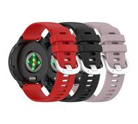 NovemFoal Replacement Silicone Band Compatible with Garmin Venu 4 Strap, Soft Sport Wristband for Venu 4 45mm/41mm, 3-Pack (Pack-3B, 45mm)