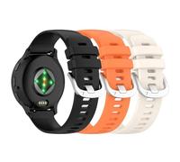 NovemFoal Replacement Silicone Band Compatible with Garmin Venu 4 Strap, Soft Sport Wristband for Venu 4 45mm/41mm, 3-Pack (Pack-3A, 45mm)