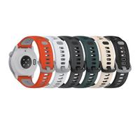 NovemFoal Replacement Straps Compatible with Sekonda Active Plus/Mens 45mm Strap, Soft Breathable Band Silicone Wristband Watch Bands, 6-Pack