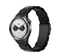 NovemFoal Replacement Watch Band Compatible with Xiaomi Watch S4 Straps, Premium Resin Bands Business Wristband for S3/S2/S1 Active/S1 Pro/S1/Watch2 Pro/Watch2/Redmi Watch 5 Active/Lite (Black)