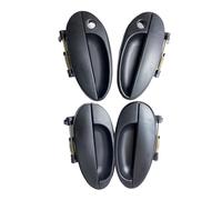 NOVEMS Car Outer Door Handle for Daewoo for MATIZ 1998-2005 96507783/4 9650789/90 CAR AUTO Outside Exterior Door Handle Side Exterior Door Handle(Front Rear ONE Set)