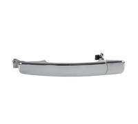 NOVEMS Car Outer Door Handle for Infiniti FX35 FX45 2003-2008 Car Exterior Door Handle Chrome Front Rear Side Exterior Door Handle(1 Piece Without Hole)