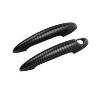 NOVEMS Car Outer Door Handle for MINI for Cooper S for JCW R50 R52 R53 R55 R56 R57 R58 R59 R61 2pieces/Set Union Jack Door Handle Cover Sticker Side Exterior Door Handle(L)