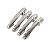 NOVEMS Car Outer Door Handle for Mitsubishi L200 for Triton for Pickup 2006 2007 2008 2009 2010 2011 2012 2013 2014 Car Door Handle Cover Styling Side Exterior Door Handle(1 Keyhole)