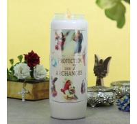 Novena of the 7 Archangels Candle - 17.5 cm - Christian Shop - Christian Cult in Vegetable Wax