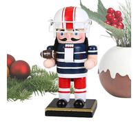 Noveno de Navidad,Figuras de Novenos Tradicionales de Beisbol y Futbol para Escritorio Soldados de 15 Cm - de Madera Coleccionables para Centro de Mesa Mantel Hogar Navidad Decoracion de