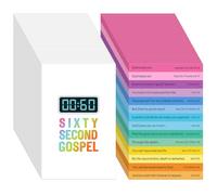 Noveread 200 Pcs Gospel Tract Card Plan of Salvation Cards Sixty Second Pocket Holy Postcards Prayer Christian Inspirational Bible Verses Bookmark for Gifts (Sixty Gospel),(YUO-Noveread-0598)
