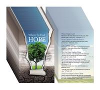 Noveread 200 Pcs Gospel Tract Card Salvation Cards Pocket Holy Postcard Prayer Postcards Christian Inspirational Bible Verses Bookmark for Christian Gift(Where to Find Hope)