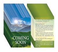 Noveread 200 Pcs Gospel Tract Card Salvation Cards Pocket Holy Postcard Prayer Postcards Christian Inspirational Bible Verses Bookmark for Christian Gift(Coming Soon)