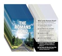 Noveread 200 Pcs Gospel Tracts Salvation Cards,the Romans Road