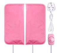 Noverlife Electric Heated Mittens Gloves for Paraffin Hand Wax Treatment, Nail Art Manicure Warmer Mittens, Therapy SPA Mitts for Women Beauty