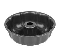 Novery 9.5" Non-stick Cake Pan, Heavy Duty Carbon Steel Fluted Tube Round Baking Pan,Buntz Pound Cake Pan Mold,Tube Bakeware,Baking Mold for Jello,Gelatin,Chocoflan,Flan