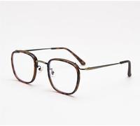 NOVESIXTDAT New Reading Glasses Clear Vision Computer Readers Oversized Blue Light Blocking Flat Light Mirror Presbyopic Glasses (Color : Leopard-print, Size : +0.00)