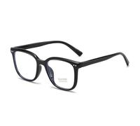 NOVESIXTDAT Oversized Blue Light Blocking Reading Glasses for Women/Men, Anti Eyestrain, Computer Reading, TV Glasses, Anti Glare (Color : Black, Size : +0.00)