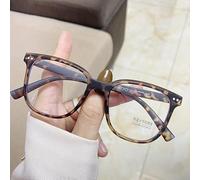 NOVESIXTDAT Oversized Blue Light Blocking Reading Glasses for Women/Men, Anti Eyestrain, Computer Reading, TV Glasses, Anti Glare (Color : Tortoiseshell, Size : +2.00)